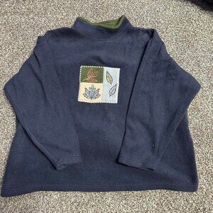 Bonnie Evans Stitched Turtleneck Sweater